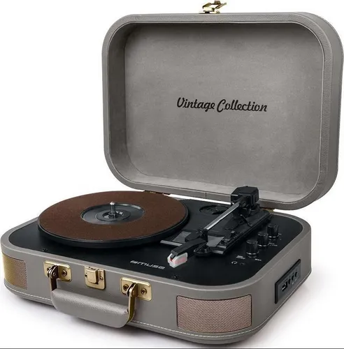 MT-201 BTG Turntable Stereo System