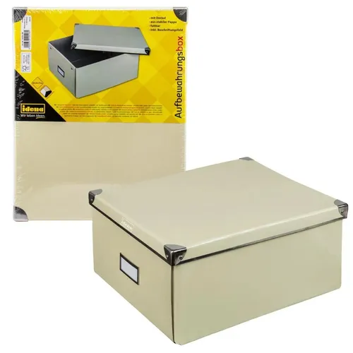 Produktbild Idena Aufbewahrungsbox faltbar creme 35x28x17cm