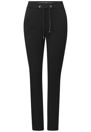 CECIL Damen Casual Fit Hose 3715964, Black, XXL in schwarz von CECIL