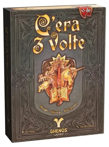 C'era 3 volte (Italienische Ausgabe) – Brettspiel – Ghenos Games – 2-6 Spieler – 10+