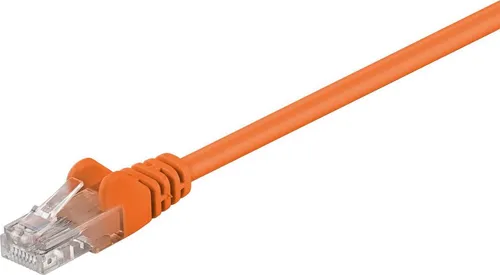 MicroConnect U/UTP CAT5e Netzwerkkabel 0,25M, Orange, PVC, Ungeschirmt, 4x2xAWG 26 CCA, B-UTP50025O