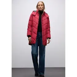 Street One Steppjacke Midi-Länge in carpet red