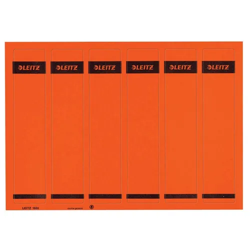 LEITZ Ordneretiketten 1686/2-25 rot 150 - Diverse, selbstklebende, PC-beschriftbare Ordneretiketten in intensiven Farben für eine optimale Organisation Ihrer Unterlagen – 150 Stück für eine klare und einheitliche Beschriftung.