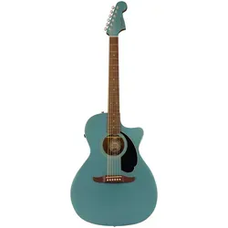 Fender Newporter Player Westerngitarre Tidepool - Gitarren – Hochwertige Westerngitarre mit solidem Sitka-Fichtendeckel und Fishman Flex Elektronik für vielseitigen Klang.