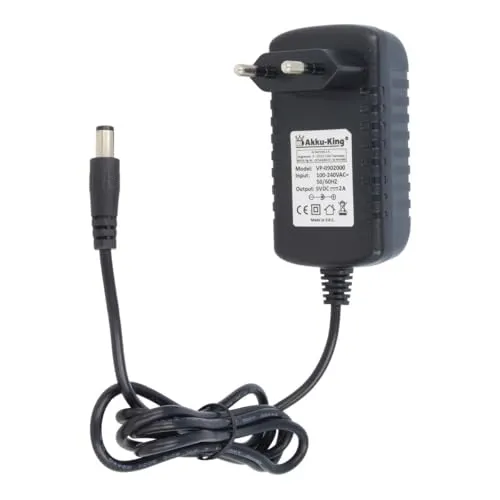 Netzteil kompatibel mit Brother P-Touch 80, 900, 1000, 1005F, 1090, 1230PC 1280DT, 1290DT, 1750, 1830, 1830VP, 1880 wie Brother AD-24, AD-24E, AD-24EU