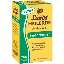 Luvos Heilerde Ultrafein Akut Sodbrennen 200 G - Arzneimittel zur Linderung von Sodbrennen, sorgt für schnelle und effektive Beschwerdenlinderung mit natürlicher Heilerde.