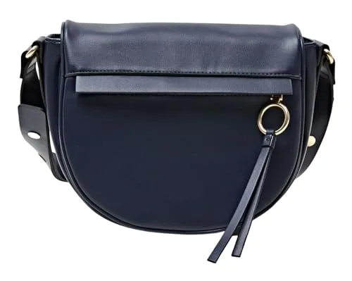 ESPRIT Damen 044ea1o327 Schultertasche, 400/Navy - Damen-Schultertaschen mit stilvollem Design, aus strapazierfähigem Polyester für den täglichen Gebrauch und einen eleganten Look.