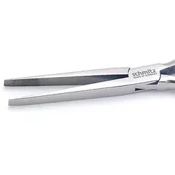 Flachzange 200mm mit Verzahnung und Öffnungsfeder von Schmitz Zangen