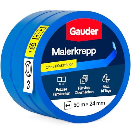 GAUDER Malerkrepp für präzise Farbkanten von GAUDER