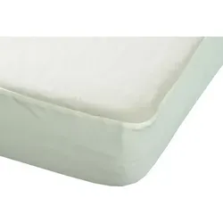 Matratzenschoner Edel Molton Matratzenschoner / Spannbettlaken natur BETTWAESCHE-MIT-STIL 180 cm x 200 cm