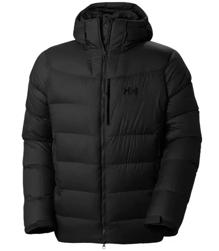 Helly Hansen Verglas Polar Down Jacket black (991) XL - Daunenjacke für Männer, ideal für kalte Temperaturen mit 800 cuin Bauschkraft und wasserabweisender DWR-Behandlung für optimalen Schutz beim Skifahren und Wandern.