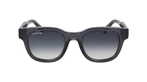 Lacoste L6023S Sonnenbrillen 035 GREY - Sportbrillen in eleganter grauer Farbe, Größe 49/21/145 mit 2 Jahren internationaler Garantie – ideal für stilbewusste Sportler.