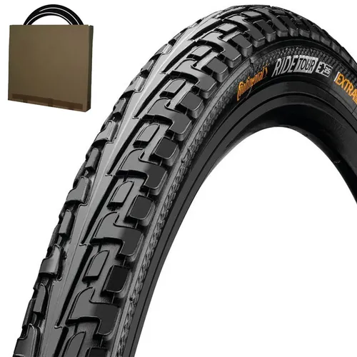 Produktbild Continental Trekking City Reifen Ride Tour 12-28 Zoll schwarz o. schwarz/Reflex