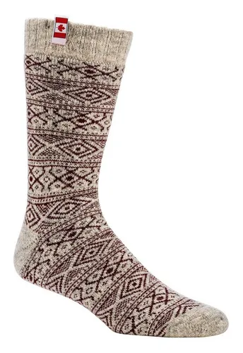Socks 4 Fun Freizeitsocken Canadian Socks (1 Paar, 1-Paar, 1 Paar) hoher Wollanteil