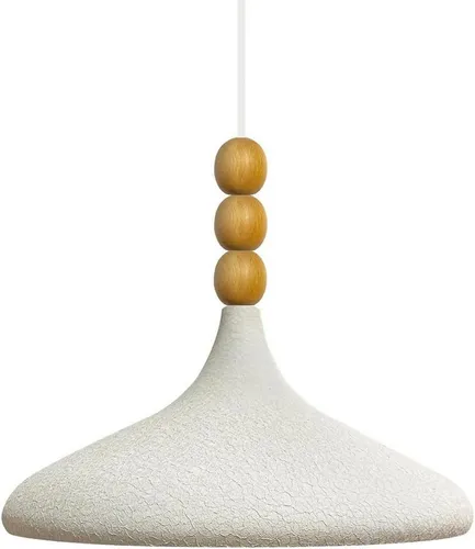 Bamyum Pendelleuchte Bamyum Champion Pendelleuchte aus Holz, 35 cm Metall E27 Moderne Lampe, ohne Leuchtmittel