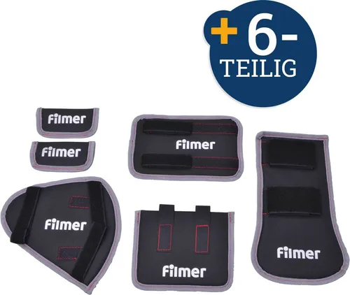 Filmer 49814 E-Bike Transportschutz 6-teilig abwaschbar