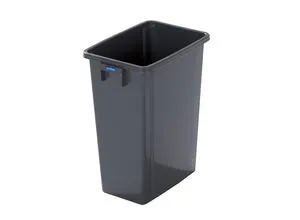 Probbax Robuster Wertstoffsammler, 40 l, grau