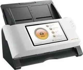 Plustek eScan A350 Essential Dokumentenscanner - A4 Duplex Scanner mit 50 Blatt ADF, 25 Seiten/Min. Scannen ohne PC über 17,8cm Touchscreen, ideal für effiziente Dokumentenverwaltung.