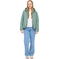 Mazine Basic Padded Jacket - Winterjacke in jade, Größe: XXL - Stylische Damenjacke für Alltag und Outdoor. Mit integrierter Kapuze und durchgehendem Reißverschluss bietet sie Komfort und Funktionalität. Ideal für modebewusste Frauen, die Wert auf Qualität legen.