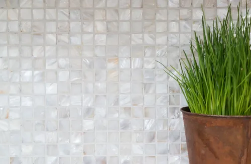 Wand- & Deckenfliesen Weiß von MOSANI