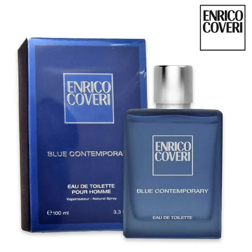 Parfüm für Männer Enrico Coveri Blau Contemporary Eau De Toilette Modern 100ml