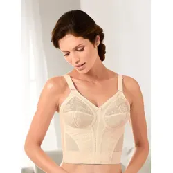 Produktbild Lang-BH TRIUMPH, Damen, Gr. 100, Cup B, beige (elfenbein), 79% Polyamid, 13% Elasthan, 8% Baumwolle, BHs