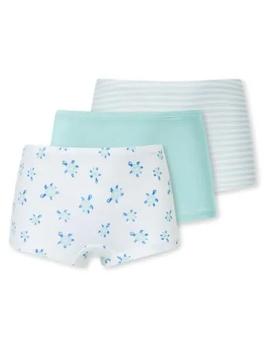 Schiesser Mädchen 3 Pack Unterwäsche Hohe Passform in grün von Schiesser