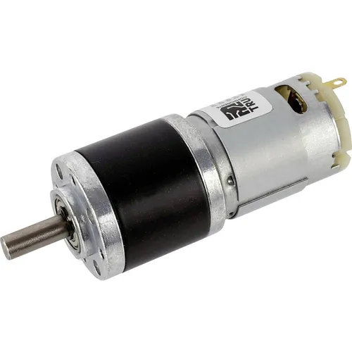 TRU COMPONENTS Gleichstrom-Getriebemotor TC-NPG240405 - Leistungsstarker 24 V DC Motor mit 0.6A, 0.294 Nm und 92 U/min. Ideal für präzise Anwendungen, kompakt und langlebig.