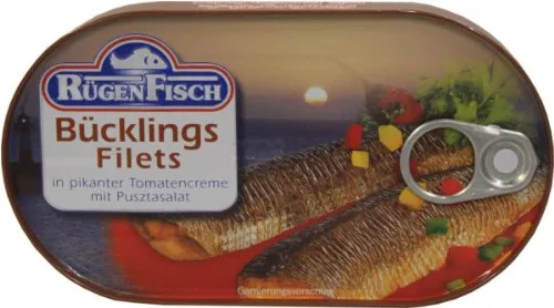 Rügen Fisch Blücklingsfilet in Tomatencreme 200g