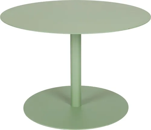 Zuiver Snow Tisch Rund 60 cm Desert Sage - Eleganter Rundtisch aus rostfreiem Metall, ideal für drinnen und draußen. Mit mattschaler Pulverbeschichtung für eine stilvolle Optik und hohe Widerstandsfähigkeit. Perfekt kombinierbar mit anderen Zuiver Möbeln.