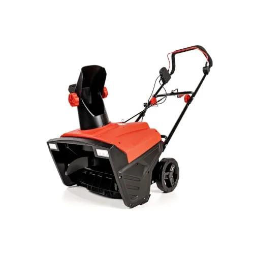 Cedrus CEDSE50 Elektro-Schneefräse 2300 W, 50 cm Arbeitsbreite, LED-Beleuchtung, Verstellbarer Auswurfkamin, Gummischnecke, 300 m²/h