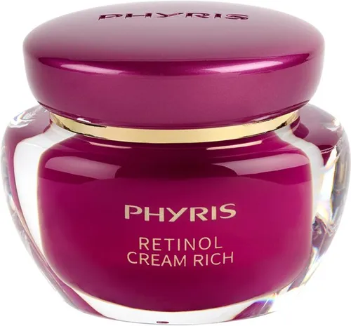 PHYRIS Triple A Retinol Cream Rich 50 ml - Gesichtscreme für trockene Haut, reduziert sichtbar Linien und Fältchen dank Retinol. Ideal für eine jugendliche Ausstrahlung.