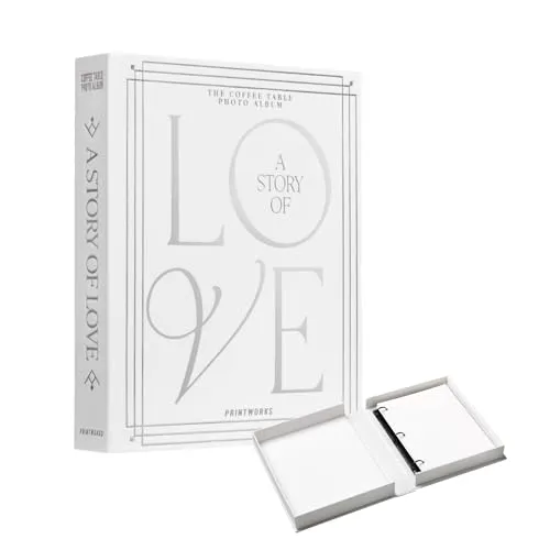 Produktbild ALBUM PHOTO PRINTWORKS A STORY OF LOVE XL SILVER