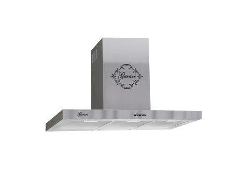 GURARI Wandhaube GCH F 461 IS 9, Edelstahl Dunstabzugshaube 90 cm - Kühlschränke - Saugstarke Dunstabzugshaube mit 1000m³/h, 3 Stufen und spülmaschinengeeignetem Metallfettfilter für eine saubere Küche.