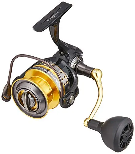 Abu Garcia Superior Spinnrollen, Black/Gold - Hochwertige Angelrollen mit 4 HPCR-Kugellagern und wasserdichtem Carbonmatrix-Bremssystem für präzises Angeln und lange Haltbarkeit.