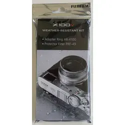 Fujifilm Weather-Resistant Kit X100V / VI schwarz - Objektivfilter für Fujifilm X100V / VI, wetterfest und ideal für Outdoor-Fotografie unter verschiedenen Wetterbedingungen.