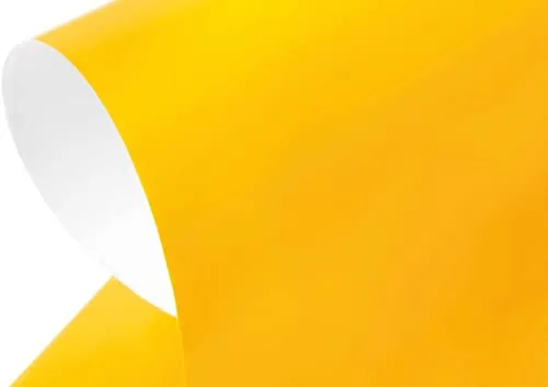 KAVAN Bügelfolie gelb 2 Meter, Breite 64cm