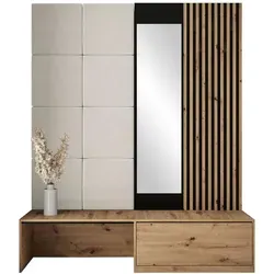 Mirjan24 Garderobe Beige aus Holzwerkstoff