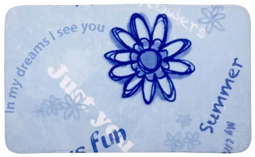 WENKO 20873100 Badematte Happy 45 x 75 cm