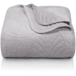 Gräfenstayn Premium Tagesdecke mit Blatt-Design von Gräfenstayn