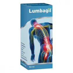 Lumbagil 50 ML - Homöopathisches Arzneimittel - Arzneimittel zur Unterstützung bei schmerzhaften Nervenerkrankungen und Angstzuständen. Enthält Aconitum napellus und ist ideal für sanfte Linderung.