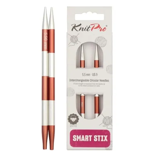 KnitPro K42148 Rundstricknadeln, Sortiert, 5.5mm, 2 Count