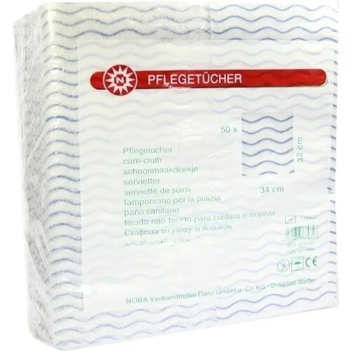 PFLEGETÜCHER 32x34 cm 50 St