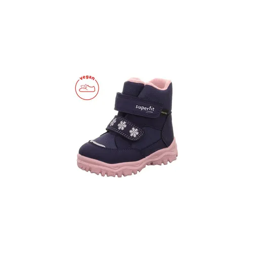 Superfit HUSKY1 Boot für Baby Mädchen - Modern in Blau/Rosa - Wanderschuhe mit GORE-TEX Membrane: wasserdicht und atmungsaktiv, ideal für Abenteuer. Mit herausnehmbarer Einlegesohle und kuscheligem Warmfutter für höchsten Komfort.