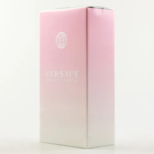 Versace Bright Crystal Körperlotion 200 ml - Ganzkörperpflege, verwöhnende Lotion mit dem sinnlichen Duft von Granatapfel und Pfingstrose für ein frisches und feminines Hautgefühl.