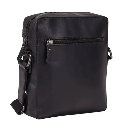 Leonhard Heyden Dakota Messenger Bag XS - Edle Umhängetasche aus echtem Leder, modern im Design mit praktischem Stauraum und verstellbarem Schulterriemen – ideal für den Alltag.