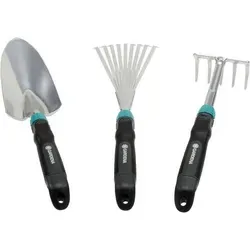 Gardena Kleingeräte-08964-30 Blau One Size - Werkzeugsets für einfache Gartenarbeit: Ergonomische Griffe und praktische Funktionen erleichtern das Pflanzen und Pflegen von Blumen.