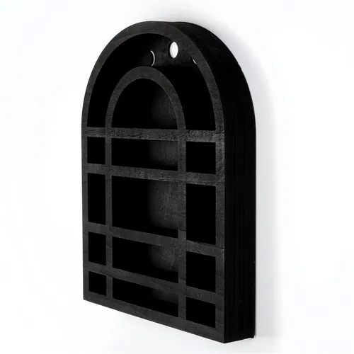 Wandbeh�nge 100% HOLZ Schwarz