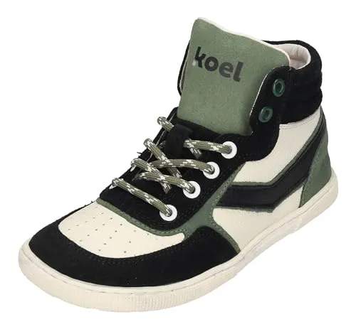 KOEL Barefoot Kinderschuhe - Sneakers Danish Nappa Green, Größe:28 EU