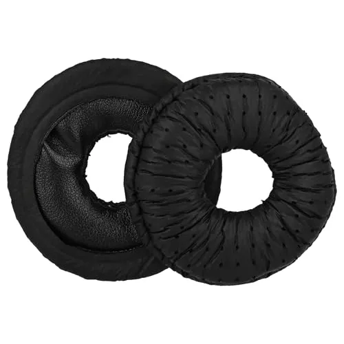 vhbw Ohrpolster kompatibel mit Plantronics 84692-02, 84691-02, CS520, CS510 Kopfhörer Headset, Schaumstoff/Kunststoff Schwarz